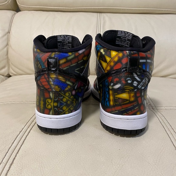 Size 9.5 Nike SB/Dunk. Concepts, Stained Glass.New/DEADSTOCK. 100% Authentic. main image 5